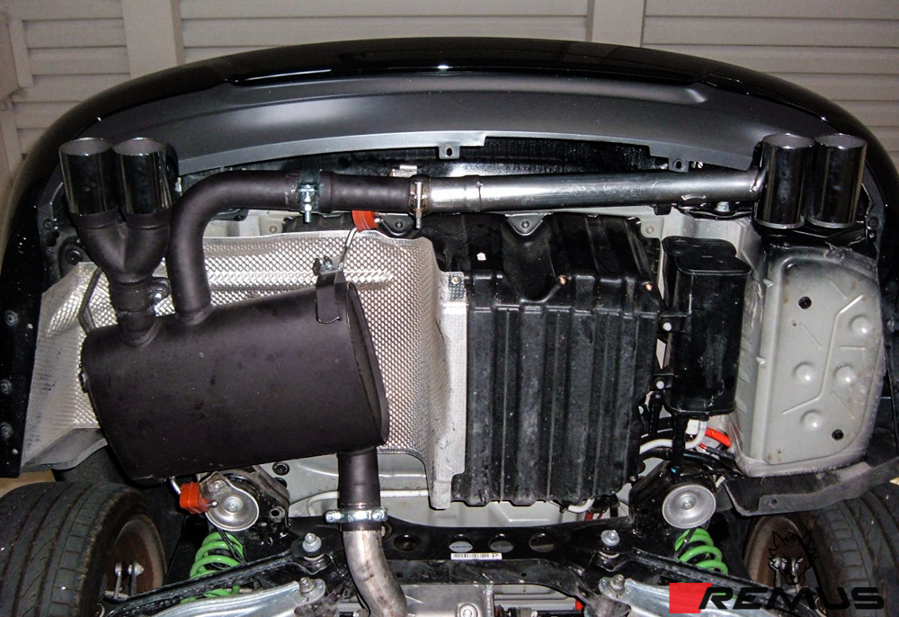 Remus Sport Quad Exhaust for 20072013 BMW 328i [E92] (085107 198)